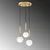 Opviq Luster King-11469, 34x34x134 cm