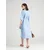 Max Mara Leisure Dolga srajca SALUTE svetlo modra