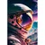 Slika skrivnosten profil astronavta - 40x60