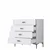 Hanah Home komoda BE121, 85,6 cm, bela