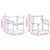 Set vanjskih sofa s jastukom 7 pcs Prirodna i svjetlosiva