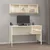 Hanah Home radni sto sa policom Ruby Desk + Shelf Set, Moonstone / orah