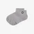 Nogavice Footshop Ankle Socks 3-Pack Grey 43-46