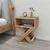 Hanah Home pomoćni sto X Legs, 43 cm, atlantski bor