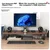 Shanshanmuyi Polica za monitor, 60×20 cm, Braon