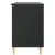 Stol Crna Konstruirano drvo 142,5 x 50 x 75 cm