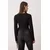 Trendyol Milla ženska bluza Twoaw26Bz00102, crna-crna
