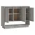 Komoda siva boja hrasta 97 x 31 x 75 cm od konstruiranog drva