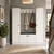 Hanah Home set za predsoblje Lucas 1600-136, 170 cm, beli