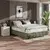 Boxspring Krevet Nobu 160/200 cm , tamnozelena