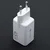 Punjač za telefone Forcell F-Energy Mini GaN III 2 x USB C PD QC4.0 45W VT-36B bijeli