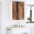 vidaXL Viseča omarica Riga Star les 60 x 31 x 80 cm Konstruiran les