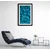 Plakat s paspartujem z napisom - Water is life - 20x30 no frame
