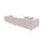 Atelier del Sofa Trosed Como 90x72x344cm Svetlosivi