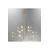 Opviq luster Aster 2843-28A-03, LED 74 W, žuti