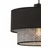 Opviq Luster Echo, 30x30cm, Crni