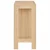 Vidaxl Barska miza s polico 110x50x103 cm hrast