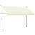 Tenda na uvlačenje krem 300 x 150 cm od tkanine i čelika