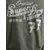 Superdry Majica LEATHER & BOOT svetlo siva/oliva