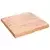 Stolna ploča svjetlosmeđa 60x60x(2-6) cm tretirana hrastovina