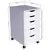 Hanah Home Komoda Duru 1600-48, 40x77,4x55 cm, Bela