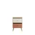 Hanah Home Noćni ormarić Tkm-920-Fx-1, 44x61x44 cm, Šareni