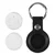 Privezak lokator LOCATEPRO - Apple Find My, zvučni alarm 100 dB, CR2032, crni