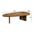 MID.YOU KLUBSKA MIZA, 120/31/59 cm rjava