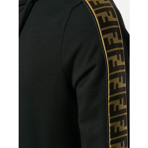 Fendi logo panel hoodie online