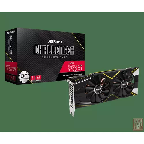 AsRock RX 5700 XT Challenger D 8G OC AMD Radeon RX 5700 XT 8GB