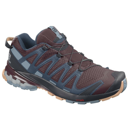 Salomon XA PRO 3D V8 W, ženske patike za trail trčanje, crvena