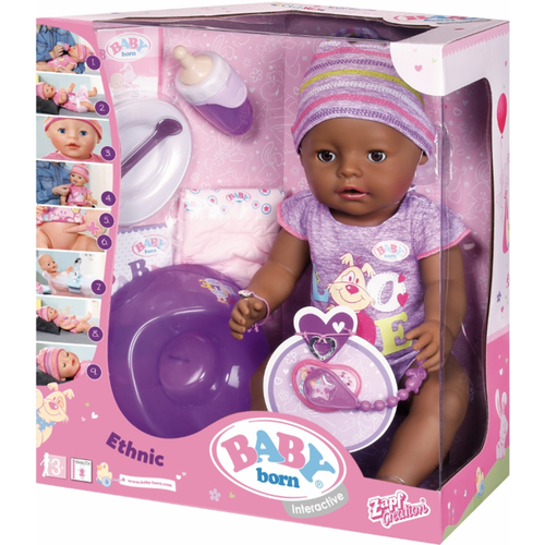 Baby born interactive ethnic top