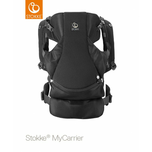 Stokke nosiljka My Carrier prednja black mesh Jeftinije.hr