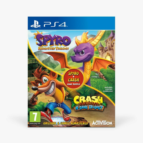 Ps4 spyro crash bundle hotsell