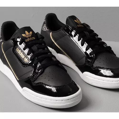 adidas Continental 80 W Core Black Ftw White Gold Metalic FV3428 Ceneje.si