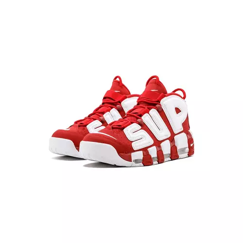 Supreme Air More Uptempo Nike x Supreme sneakers men Red Idealno.ba
