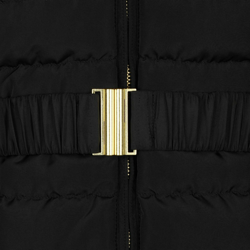 Golddigga belted deals bubble jacket