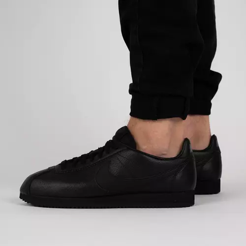 Nike CLASSIC CORTEZ LEATHER mu ke patike za slobodno vreme crna CORTEZ 749571 Idealno.rs