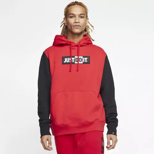 Nike m nsw jdi hoodie po flc best sale bstr