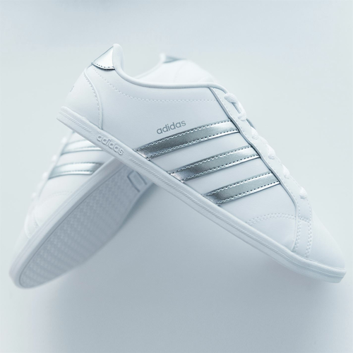 Adidas coneo qt ladies trainers white discount