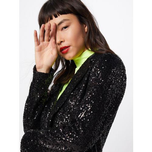 Drapey outlet sequin blazer