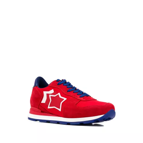Atlantic Stars star patch sneakers men Red Idealno.rs