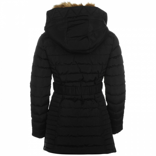 Golddigga belted bubble jacket shop