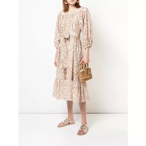 Lisa Marie Fernandez Laure natural eyelet dress women Neutrals Ceneje.si