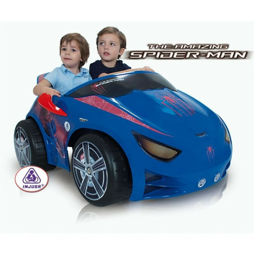 Spiderman ride on car 12v outlet