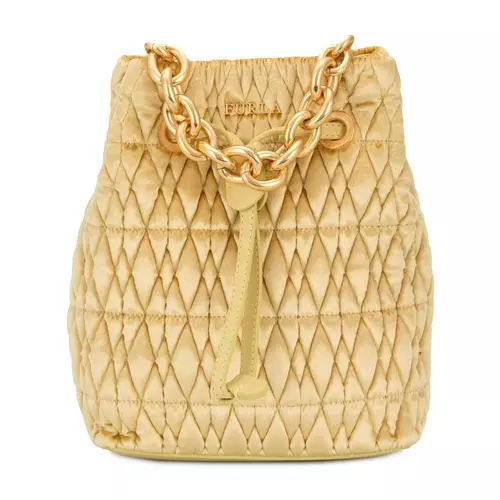 Furla Stacy Cometa bucket bag women Yellow Idealno.ba