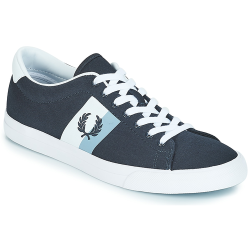 Fred Perry Niske tenisice UNDERSPIN PLASTISOL TWILL Blue
