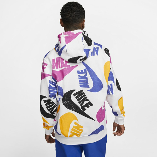 Nike M NSW CLUB HOODIE PO BB AOP 1 mo ki pulover ve barvno CJ6312 Ceneje.si