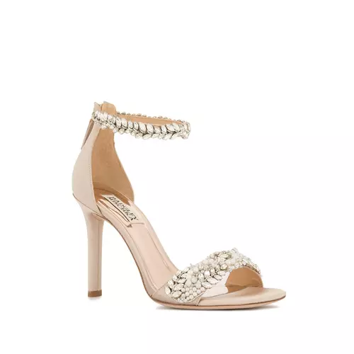 Badgley Mischka Fiorenza embellished sandals women Pink