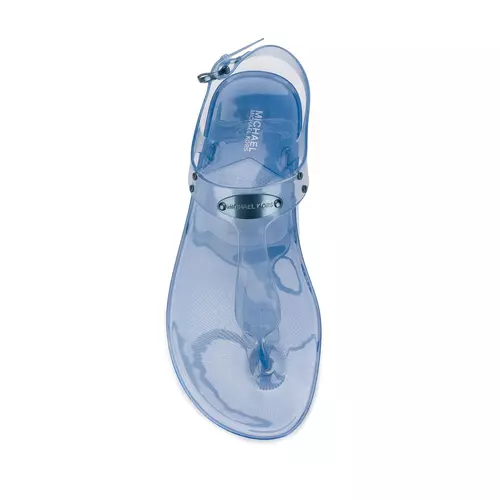 Michael kors sales blue jelly sandals